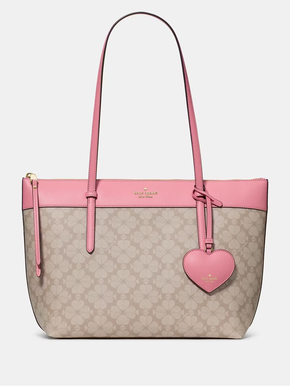 KATE SPADE All Day Spade Flower Tote Bag With Charm
